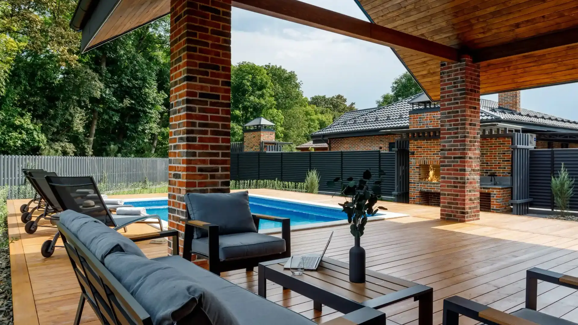 La Villa Pine - Вид с террасы